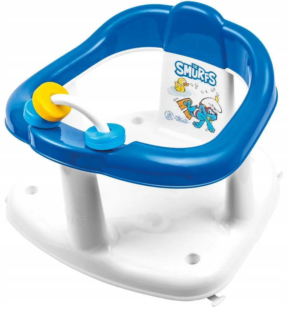 MALTEX Smurfs vonios kėdė/žaislai, mėlyna/balta