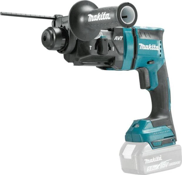 Makita DHR182ZU Akumuliatorinis perforatorius, 18 V, SDS-PLUS, 1,7J, LED, AWS, Be akumuliatorių ir kroviklio!