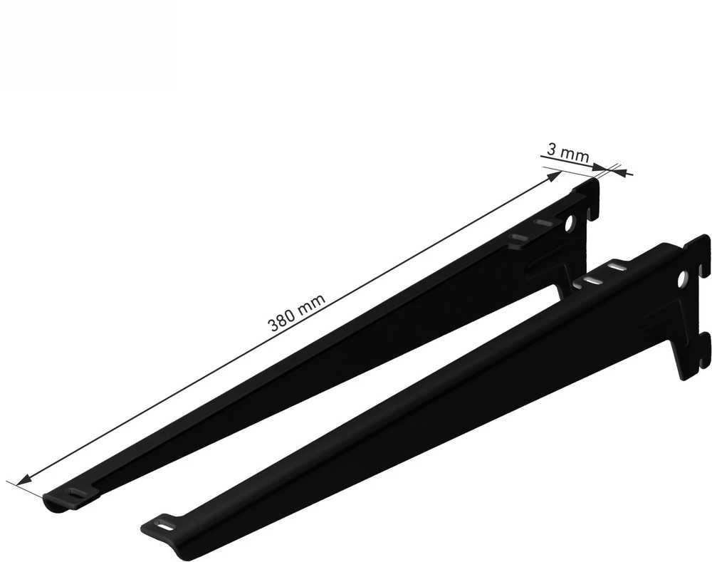 Laikiklis Dolle, 380 mm x 2 mm, 2 vnt.