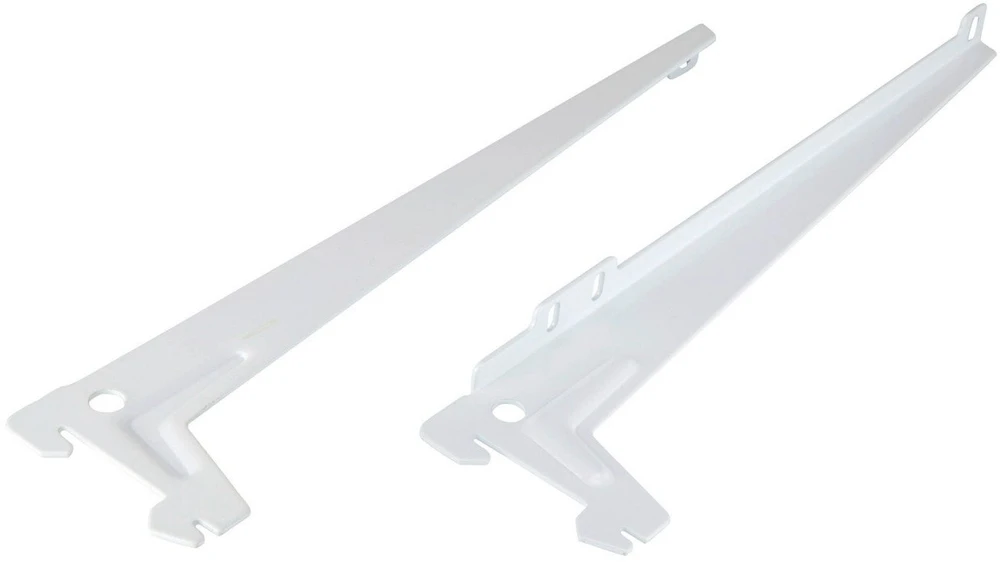 Dolle Laikiklis angle baltas 280mm. 2vnt