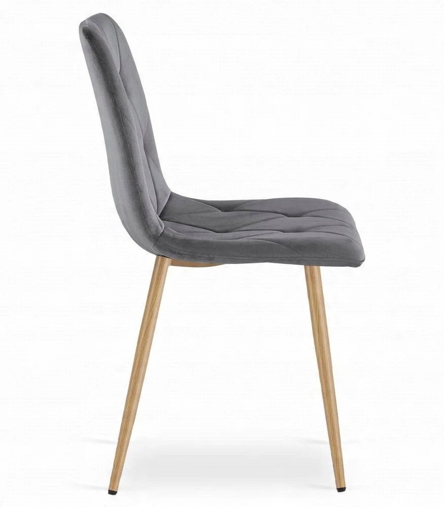 Lauko baldų komplektas Valora Baldų komplektas su stalu ir 4 kėdėmis, ąžuolo sonomos ir tamsiai pilkos spalvos, 120 × 80 × 75 cm, 5 vnt.