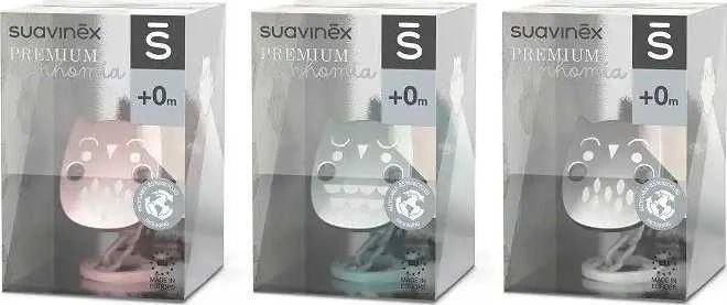 Suavinex čiulptukų laikikliai pelėdos formos pakuotėse
