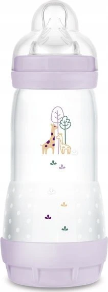 Mam Baby antkolinis buteliukas 320ml su žirafomis