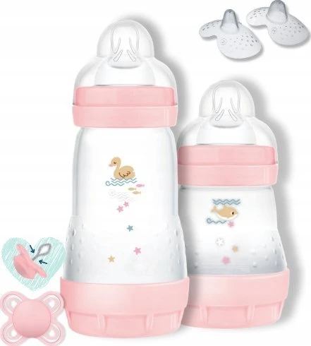 Mam Baby buteliukų komplektas su čiulptuku Sealife Girl