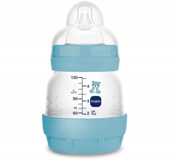 MAM BABY MAM BUTELIUKAS NUO PILVO PUČIMO PERFECT START 130ML BERNIUKUI GROUNDING IN NATURE