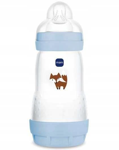 MAM kūdikio buteliukas su laputės piešiniu 260 ml