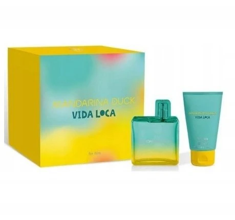 Mandarina Duck Vida Loca rinkinys vyrams (EDT, 100 ml + dušo želė, 50 ml)