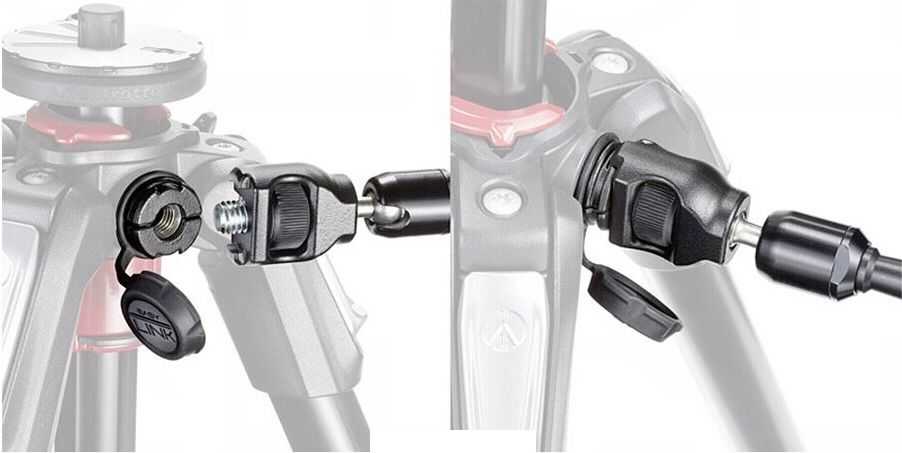 Adapteriai - Manfrotto MICRO Magic Arm 15cm 2xAdapters 3/8"