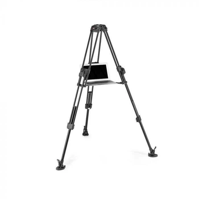 Trikojis - Manfrotto 645 Alu Fast Twin Leg Lightweight Aluminum Juodas