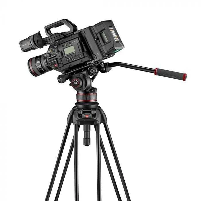 Trikojis - Manfrotto 645 Alu Fast Twin Leg Lightweight Aluminum Juodas
