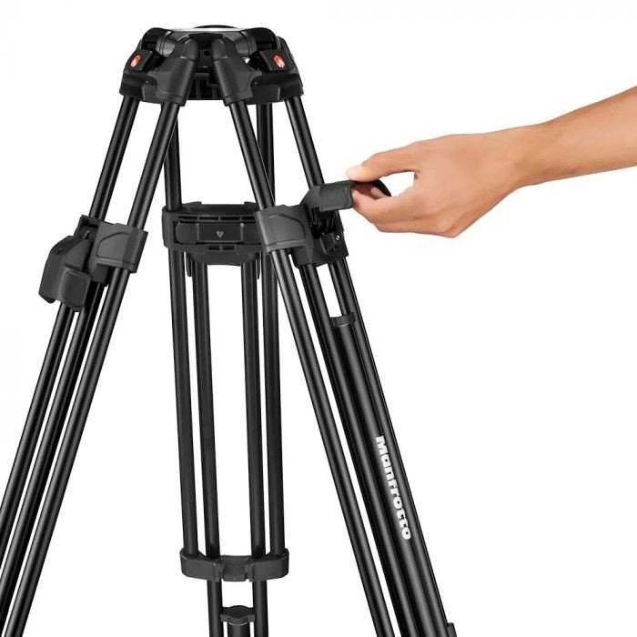 Trikojis - Manfrotto 645 Alu Fast Twin Leg Lightweight Aluminum Juodas