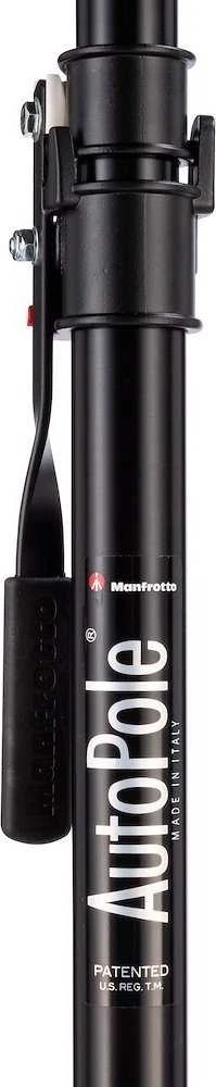 Manfrotto AUTOPOLE 1.0 trikojis, juoda išsiplėtimo kolonėlė
