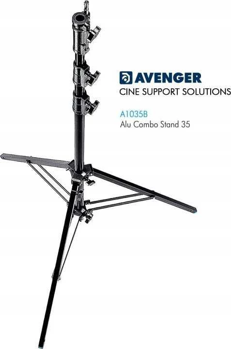 Trikojis - Avenger COMBO 35 Aliuminis Reguliuojamas Lengvas Juodas