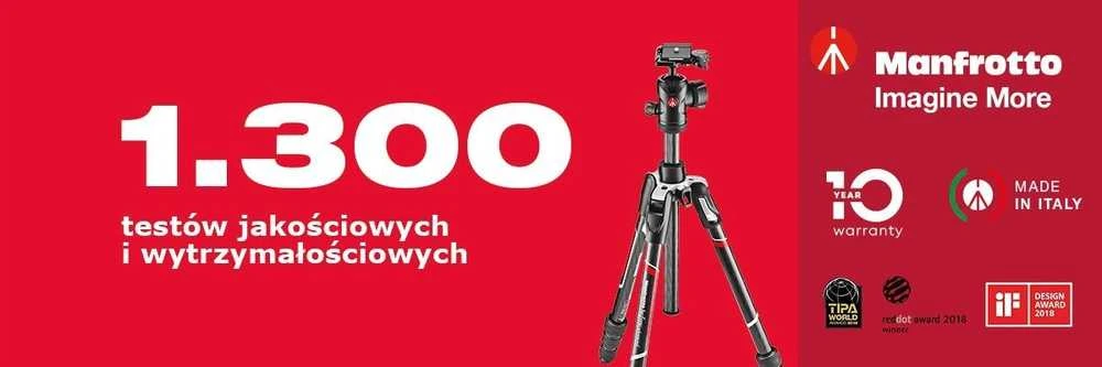 Manfrotto BEFREE Live Twist juoda