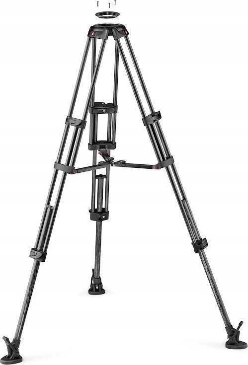 Prefix - Kameros trikojis - Manfrotto Twin Carbon 612 skysčio galvutės trikojis