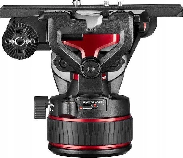 Vaizdo galva - Manfrotto Nitrotech 612 skysčio galva, greito atleidimo plokštė, reguliuojamas balansavimas