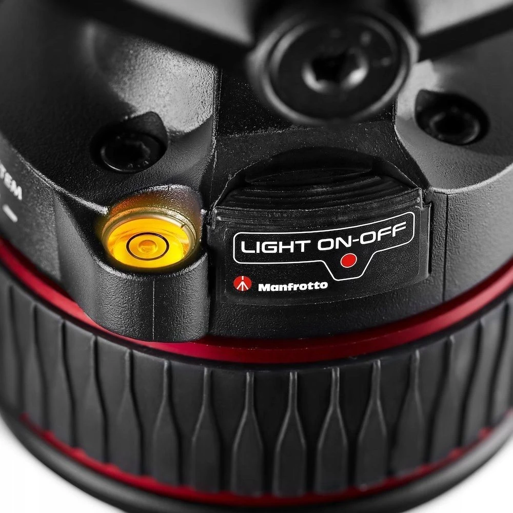 Vaizdo galva - Manfrotto Nitrotech 612 skysčio galva, greito atleidimo plokštė, reguliuojamas balansavimas