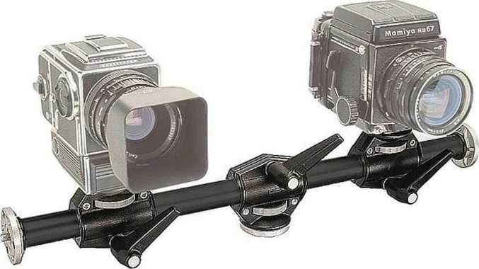 Dalių - Manfrotto horizontali ranka keturiems galvoms