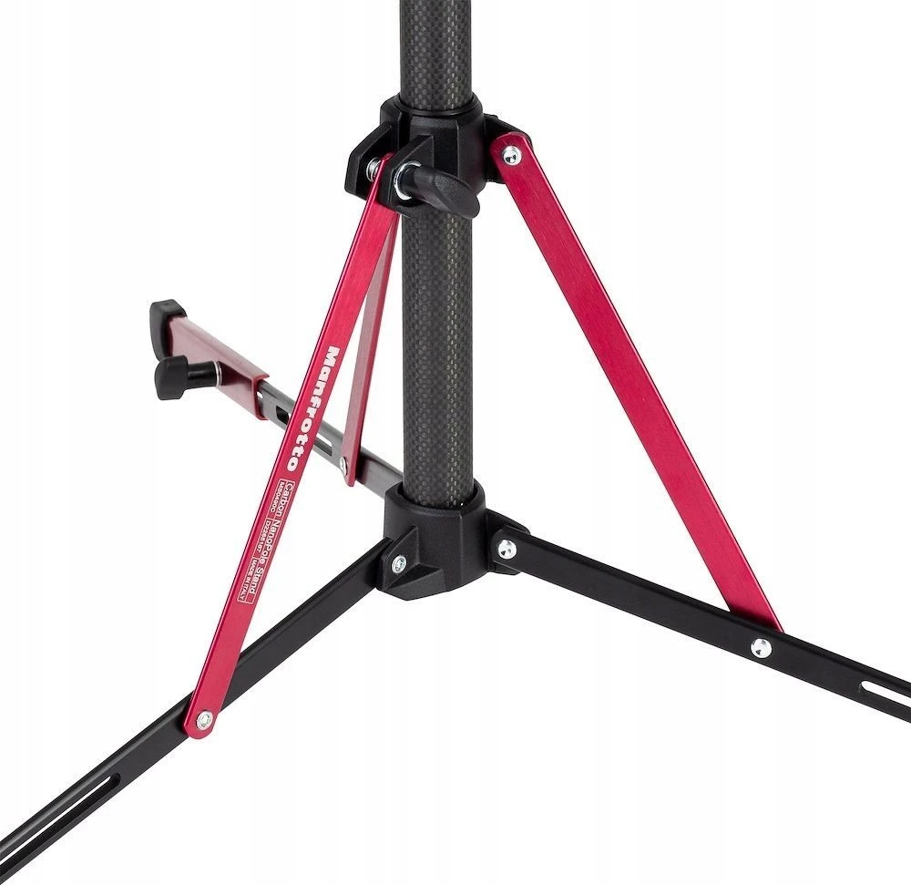 Stovas - Manfrotto Stovas Nanopole Carbon Lightweight Carbon Fiber Juodas