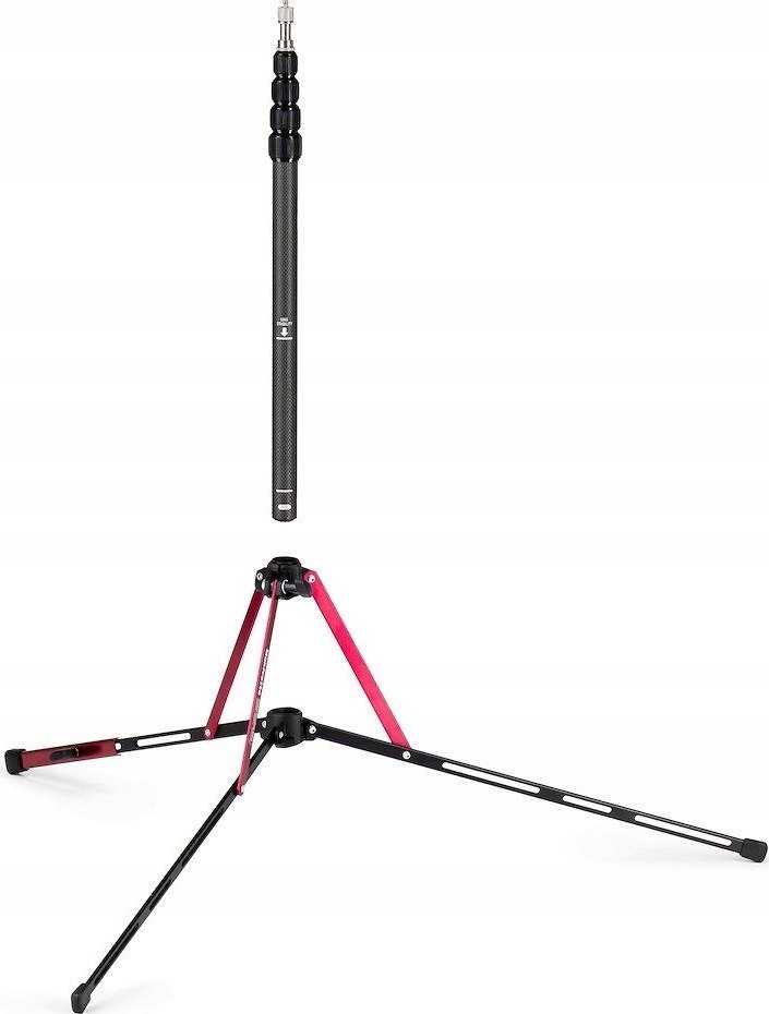 Stovas - Manfrotto Stovas Nanopole Carbon Lightweight Carbon Fiber Juodas