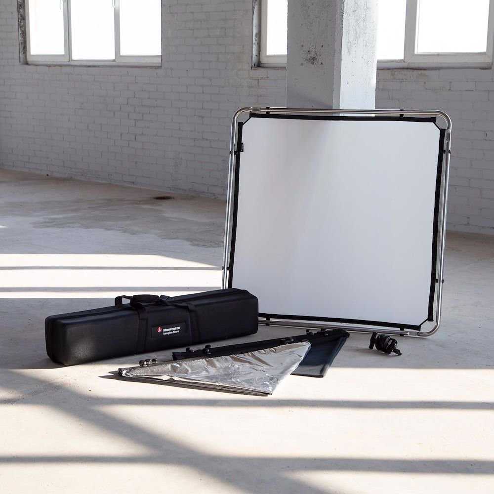 Apšvietimo įranga - Manfrotto Pro Scrim All In One rinkinys 1.1x1.1