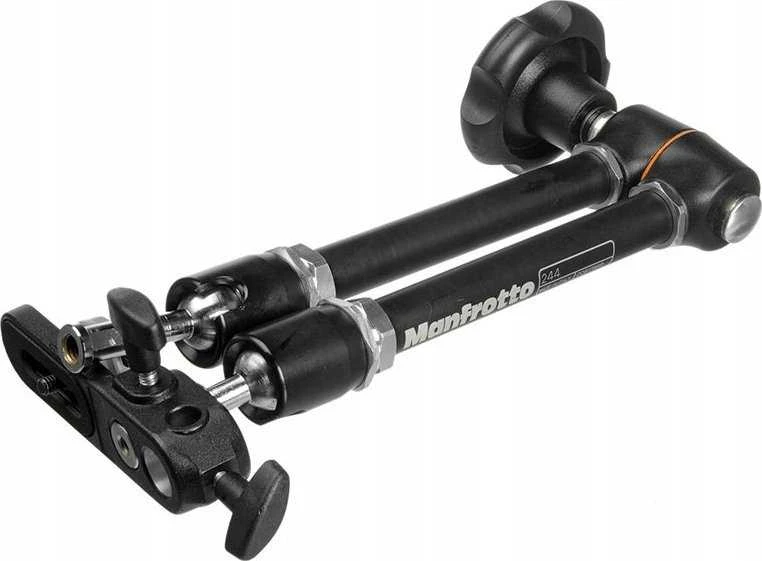 Montavimo ranka - Manfrotto MAGIC ARM 143BKT su užrakto mygtuku, 1/4" ir 3/8" sriegiais