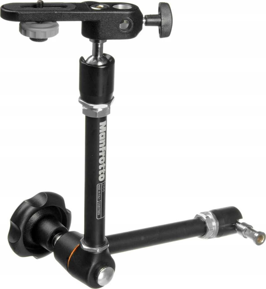 Montavimo ranka - Manfrotto MAGIC ARM 143BKT su užrakto mygtuku, 1/4" ir 3/8" sriegiais