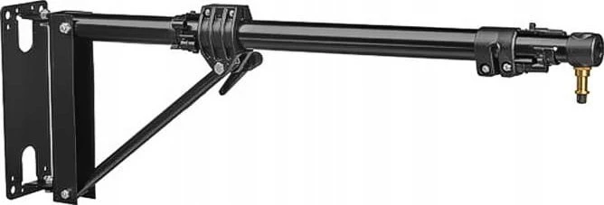 Kameros tvirtinimas - Manfrotto WALL BOOM SHORTER 0.7-1.2m Juodas