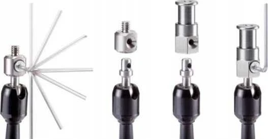 Manfrotto Magic Arm adapterių montavimo pavyzdžiai