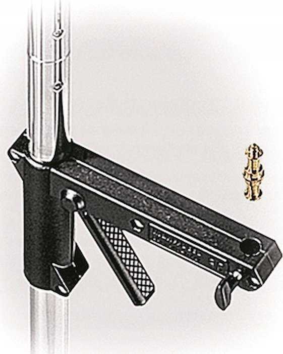 „Manfrotto“ stumdomas laikiklis, plieno stulpelis, profesionalus stovas