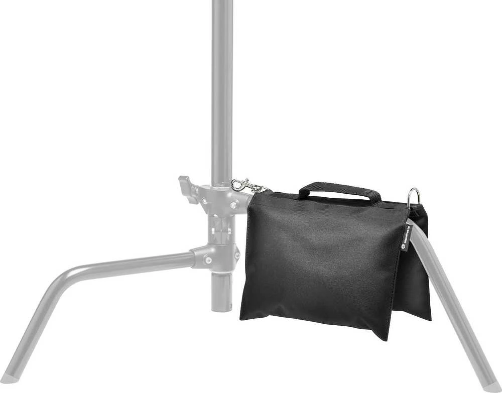 Svorio maišas - Manfrotto smėlio maišas 6kg stovams ir šviesoms juodas