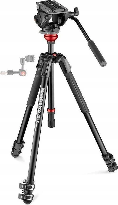 Manfrotto trikojo rinkinys MVK500190XV Alu Video Kit