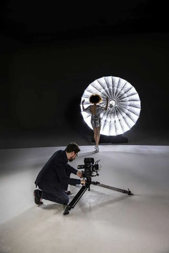 Vaizdo Trikojis Komplektas - Manfrotto 645 Fast Twin Aliumininis Trikojis Su Nitrotech 608 Galvute
