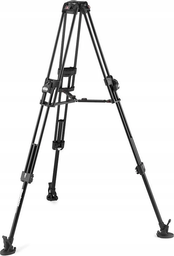 Vaizdo Įrašų Trikojis - Manfrotto 645 Alu Fast Twin Su Nitrotech 608 Galvute, Juodas