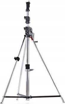 Statyvas - Manfrotto WIND-UP 30kg Apkrovos Talpa Plieninis Sidabrinis
