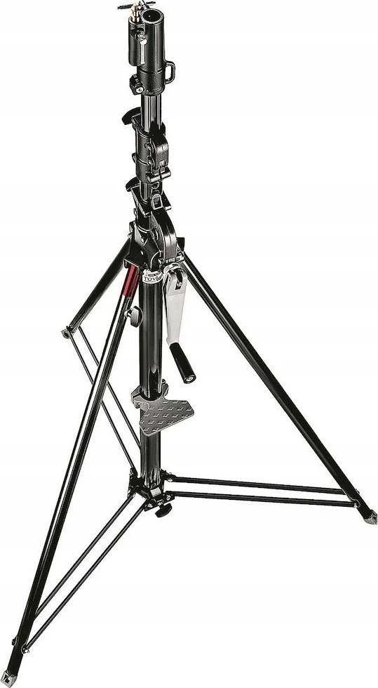 Trikojis - Manfrotto Statyvas WIND-UP Plieninis Juodas