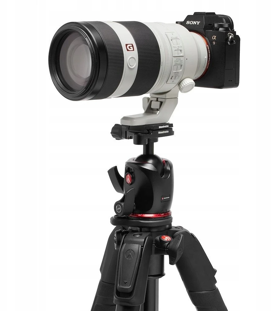 Manfrotto 055XPRO3 Alu Juodas su głowicą MHXPRO AS