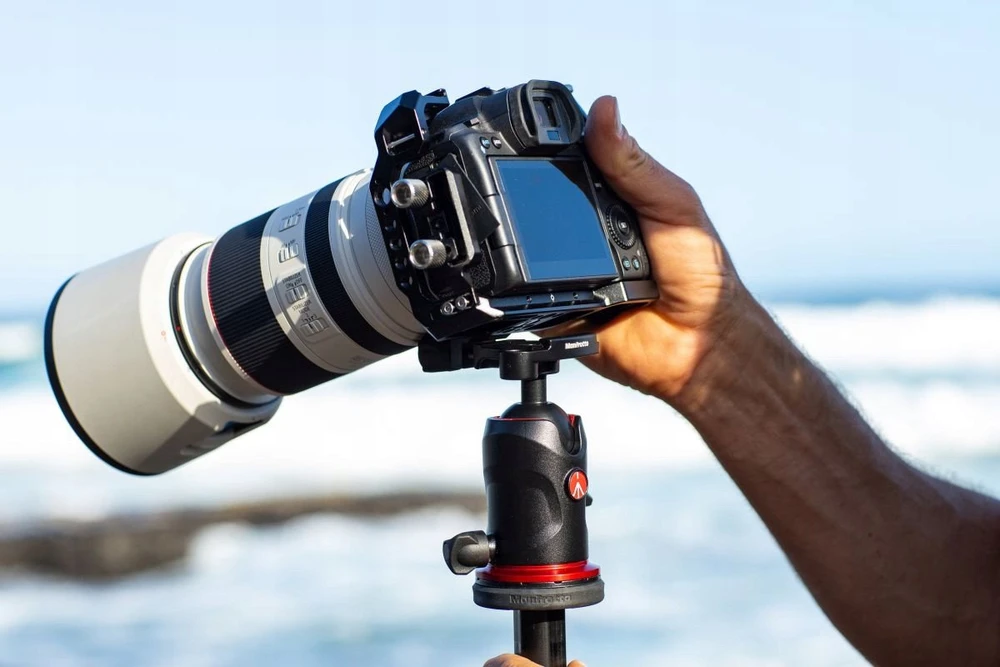 Manfrotto 190X Alu Juodas su głowicą 496 AS