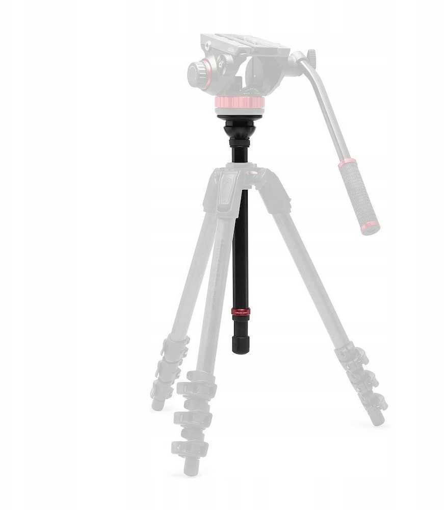 Manfrotto 055 Video Carbon Juodas su głowicą 502AH