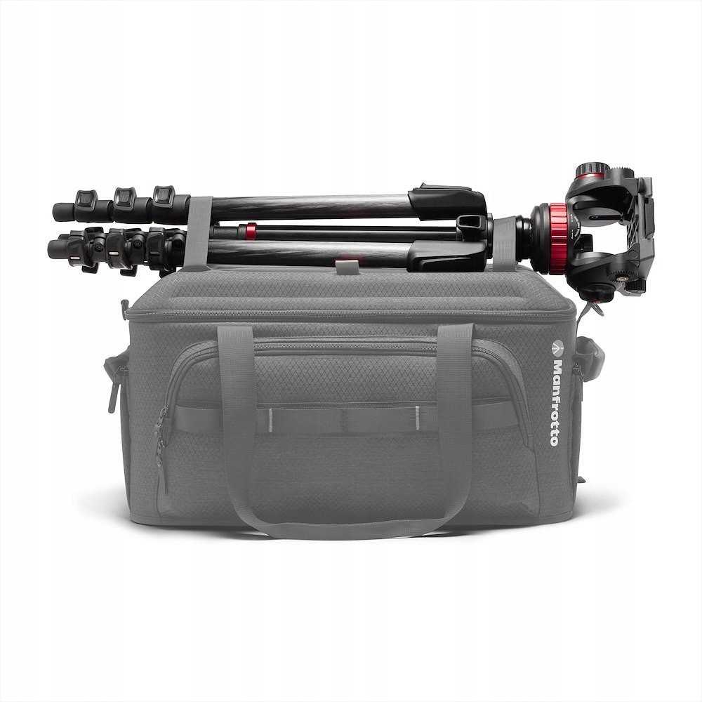 Manfrotto 055 Video Carbon Juodas su głowicą 502AH