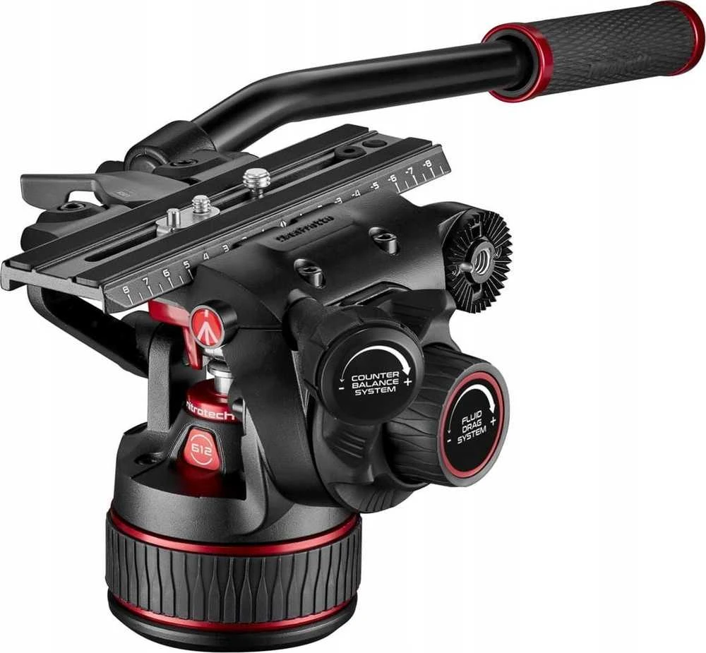 Daliniai - Manfrotto Twin Alu 612 Laistymo Galva ir Jungtis