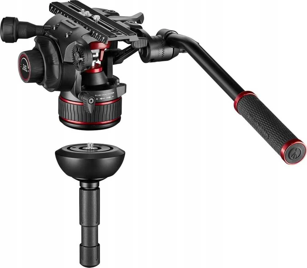 Daliniai - Manfrotto Twin Alu 612 Laistymo Galva ir Jungtis
