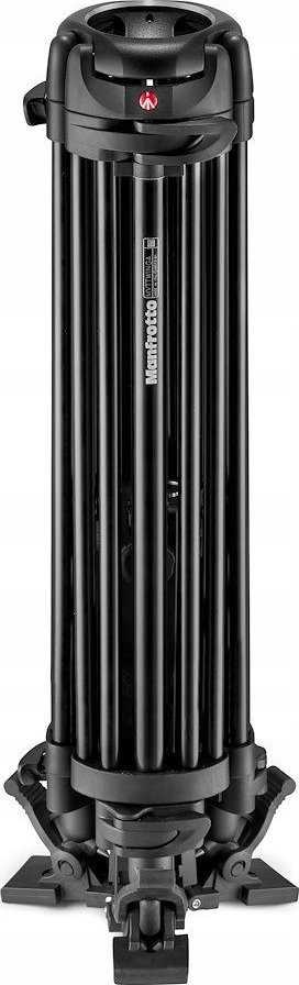 Stovas - Manfrotto Twin Alu Rinkinys Su Galvute 608
