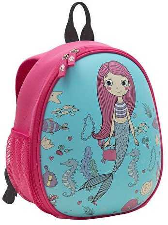 Manfrotto WEDO Kinder-Rucksack Meerjungfrau mit Netztaschen innen/auße