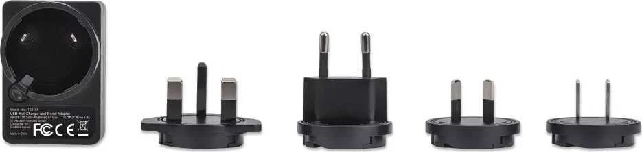 Intracom MANHATTAN QC 3.0 sieninis įkroviklis - 18 W USB-A Qualcomm Quick Charge 3.0 prievadas iki 18 W Europlug baltas