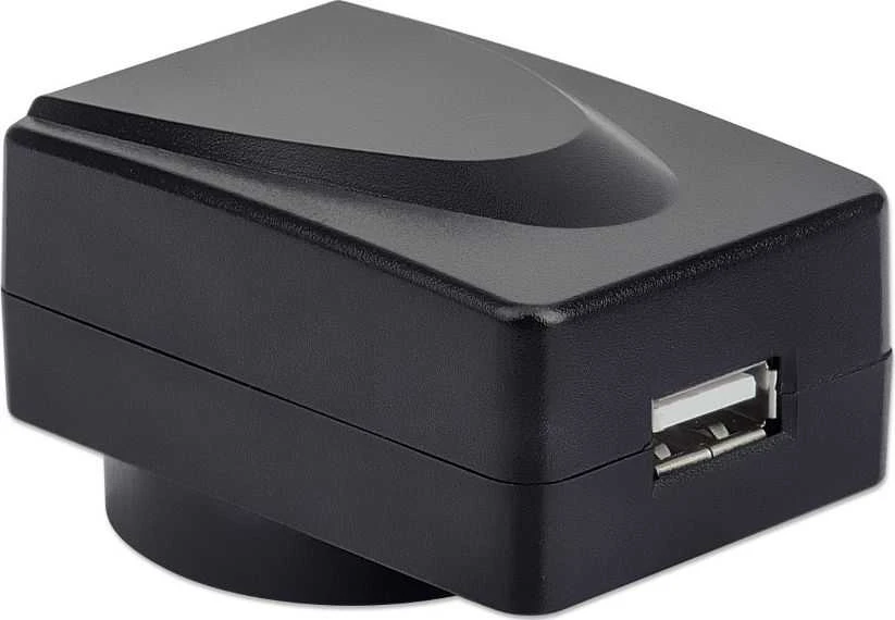 Intracom MANHATTAN QC 3.0 sieninis įkroviklis - 18 W USB-A Qualcomm Quick Charge 3.0 prievadas iki 18 W Europlug baltas