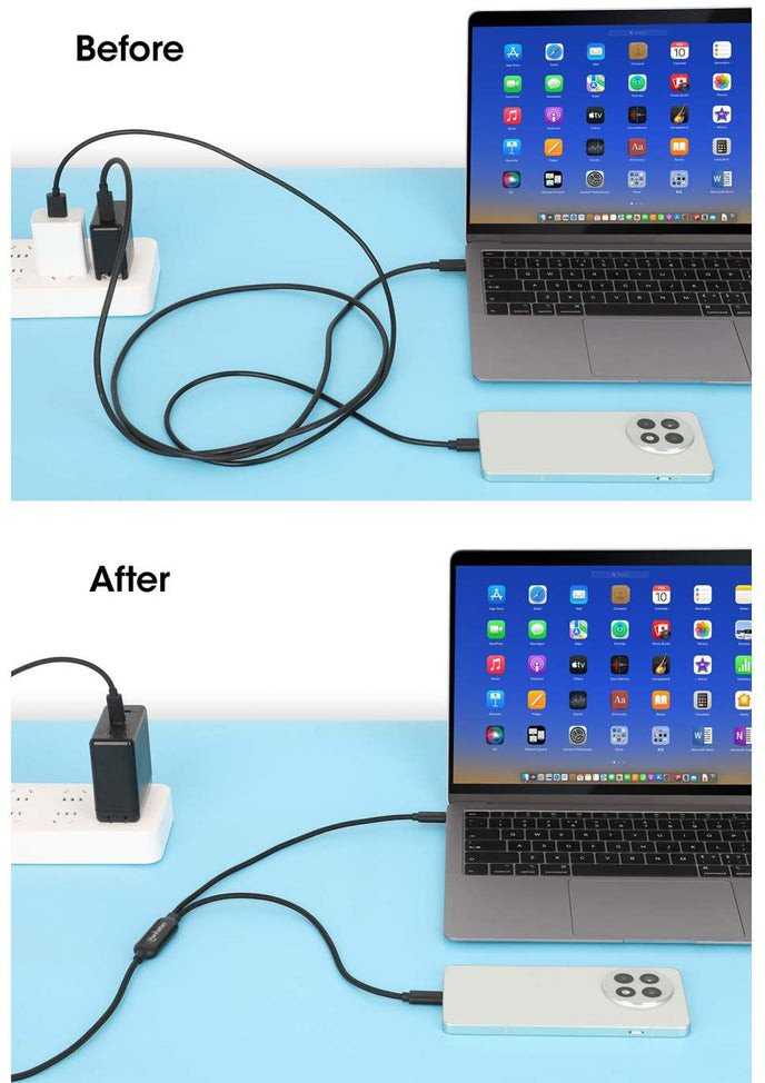 Kabelis USB Manhattan USB-C - 2x USB-C 2 m Juodas (355810)