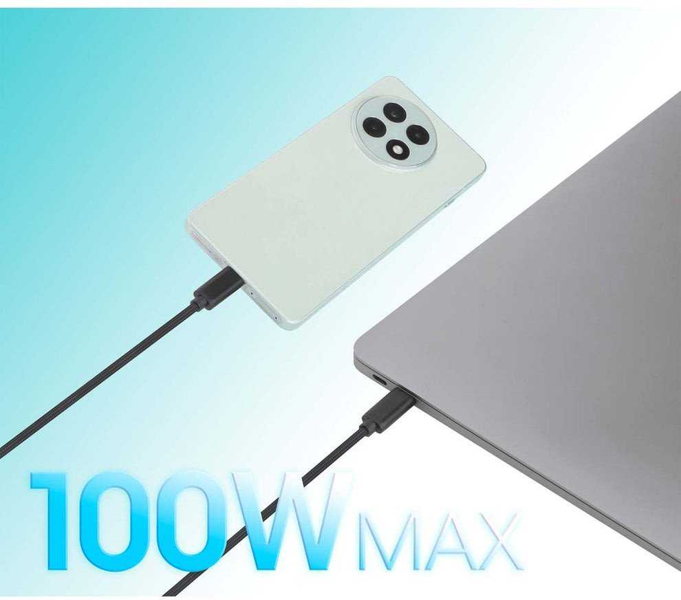 Kabelis USB Manhattan USB-C - 2x USB-C 2 m Juodas (355810)