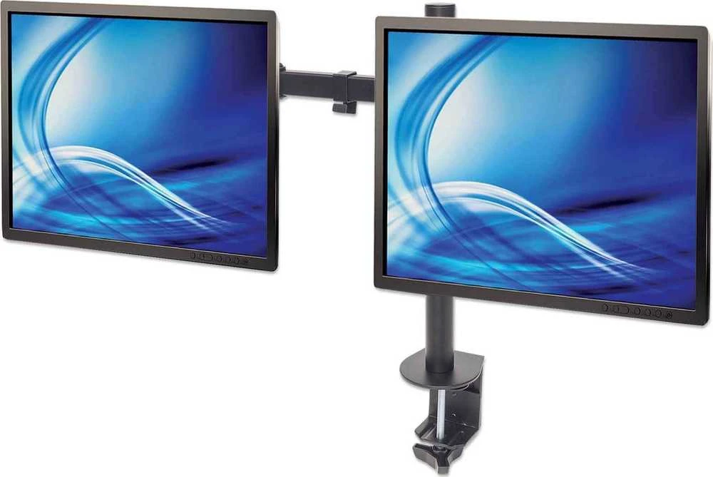 Manhattan 461528 monitoriaus laikiklis arba stovas 81,3 cm (32″) Stalas Juoda