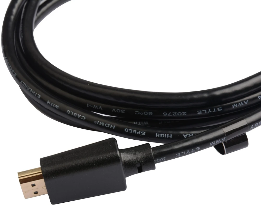 Techly Kabelis Manhattan HDMI - HDMI 1m juoda (ICOC-HDMI21-8-010)